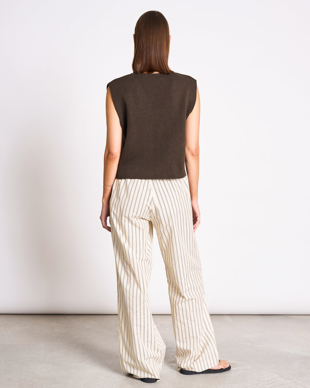 MID RISE LOOSE PANTS CETOS BUTTERMILK STRIPED GOTS Pants jan-n-june 7