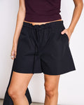 DRAWSTRING SHORTS NEPA BLACK Shorts jan-n-june 1