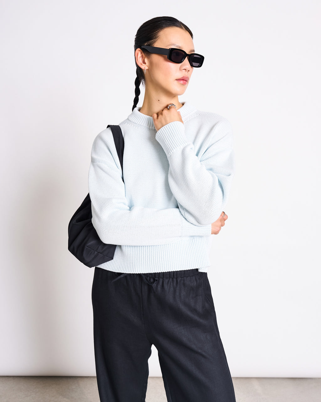 JUMPER YAGMUR ICE BLUE GOTS Jumper jan-n-june 2