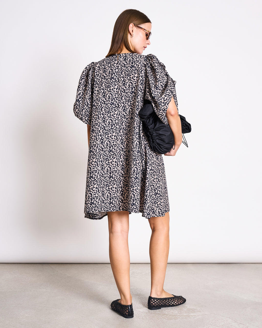 COTTON MINI DRESS MALUS LEO PRINT – JAN 'N JUNE