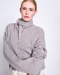 LIGHT CARDIGAN WOOLY ASAS OAT GOTS Sweater jan-n-june 2