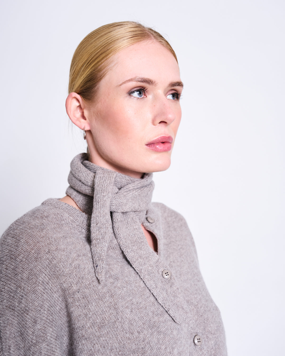 MINI WOOL SCARF AMBAR OAT GOTS Accessories jan-n-june 3