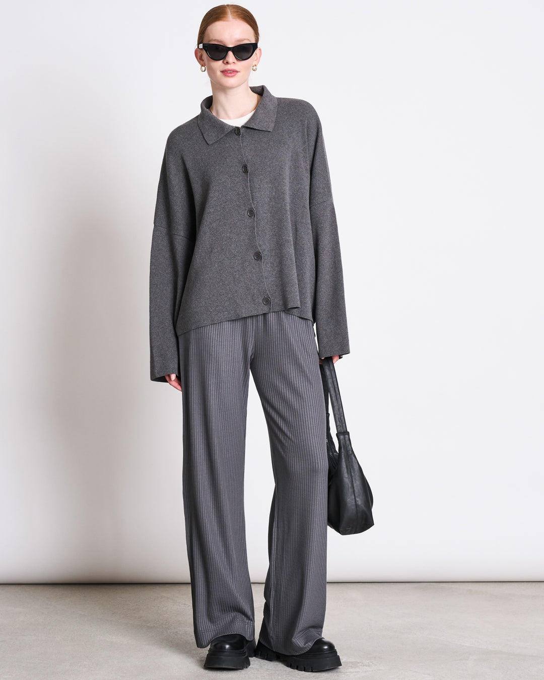 Eco Valeria Mixed Stitch Cardigan | GUESS