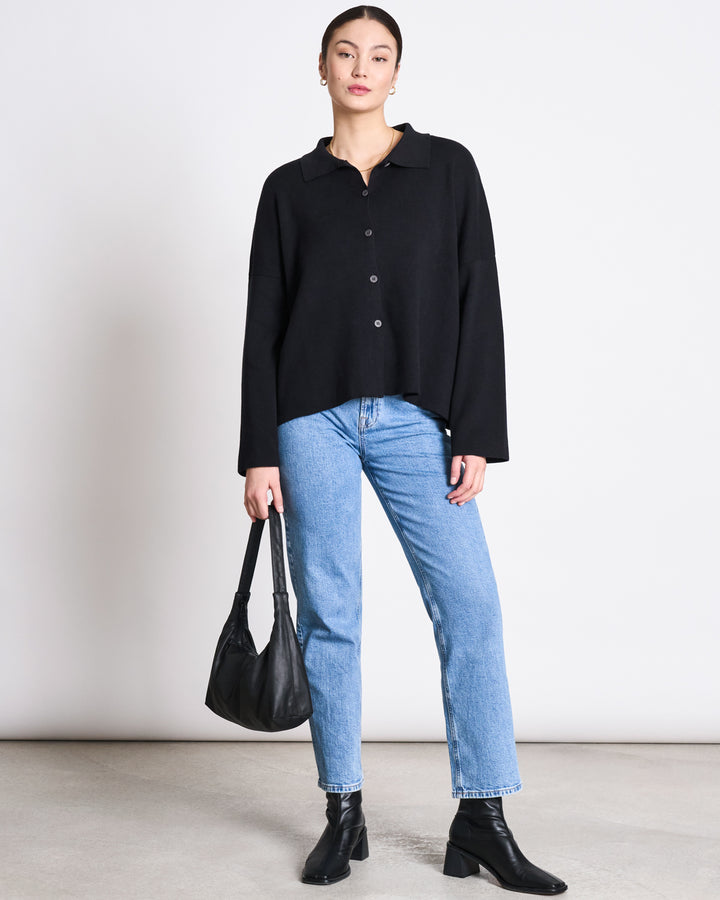 CARDIGAN ANJO BLACK GOTS – JAN 'N JUNE