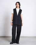 OVERSIZED SUIT VEST ARDEN BLACK Jacket jan-n-june 1