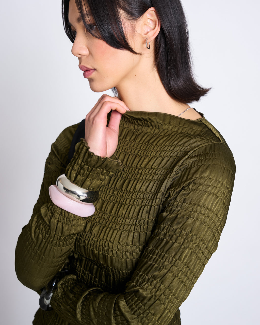 SMOCKED LONGSLEEVE SENNA ROSEMARY Longsleeve jan-n-june 2