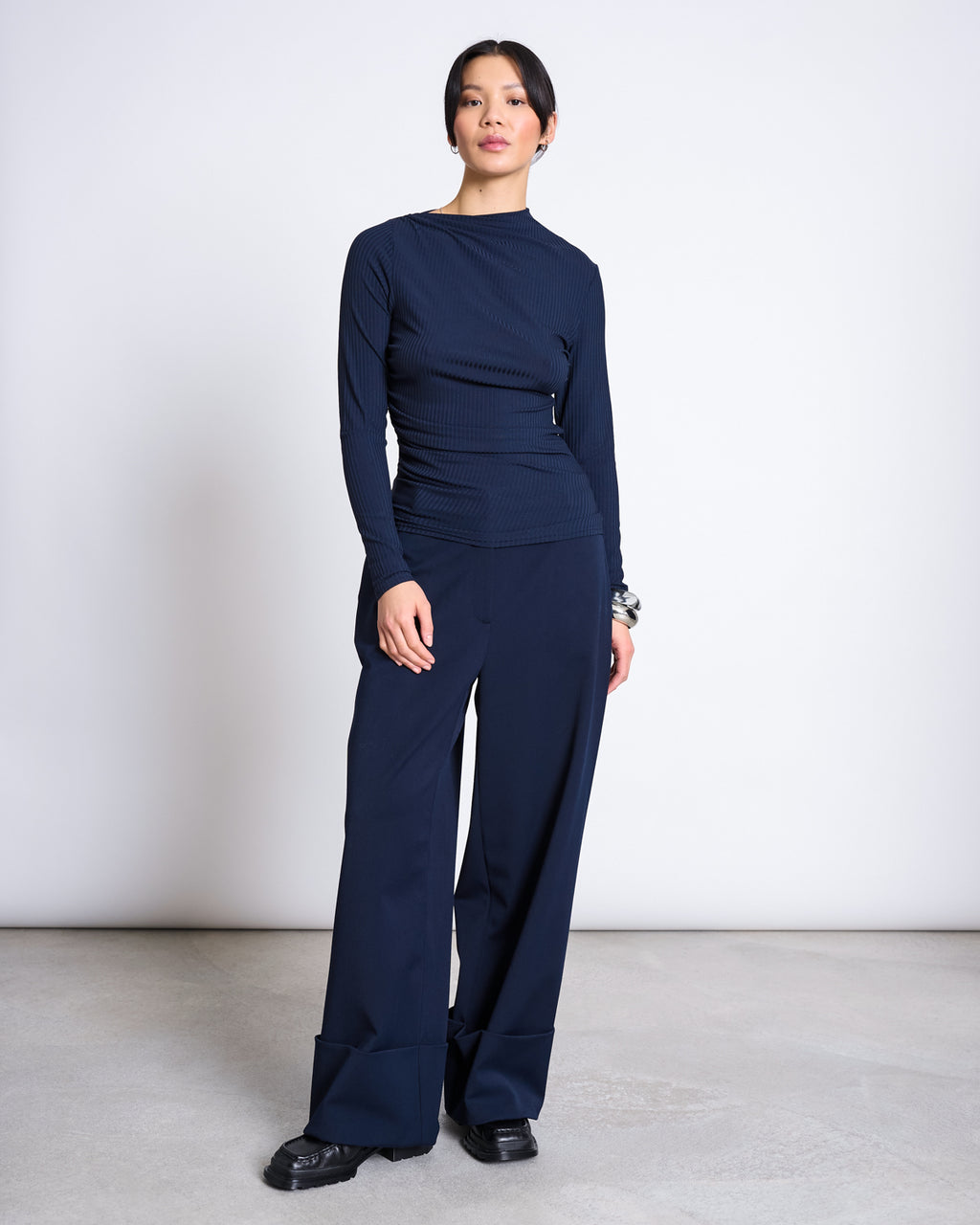 ASYMMETRICAL LONGSLEEVE TOVE NIGHTFALL Longsleeve jan-n-june 7