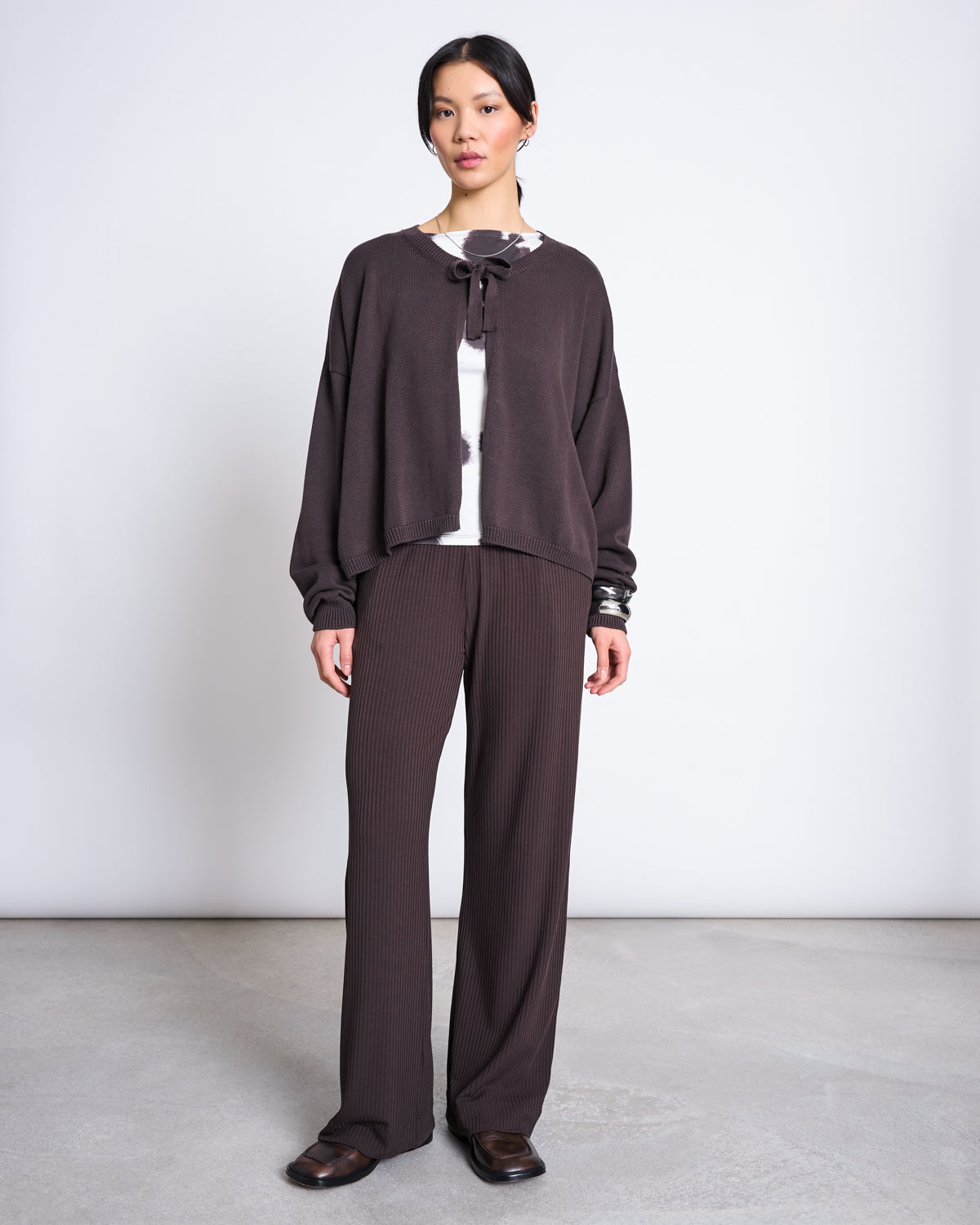 LOOSE TIE CARDIGAN ZEA ZARTBITTER GOTS