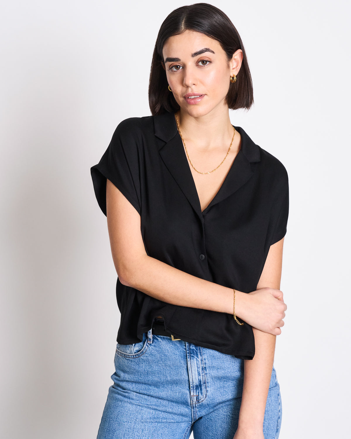 BLOUSE TIERRA BLACK