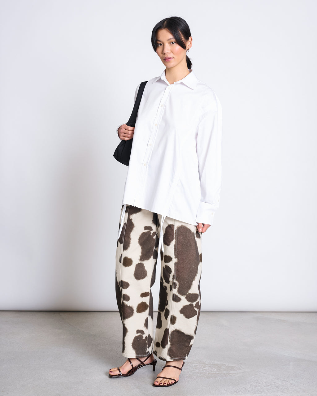 GATHERED SHIRT ZIBA WHITE GOTS Blouse jan-n-june 3