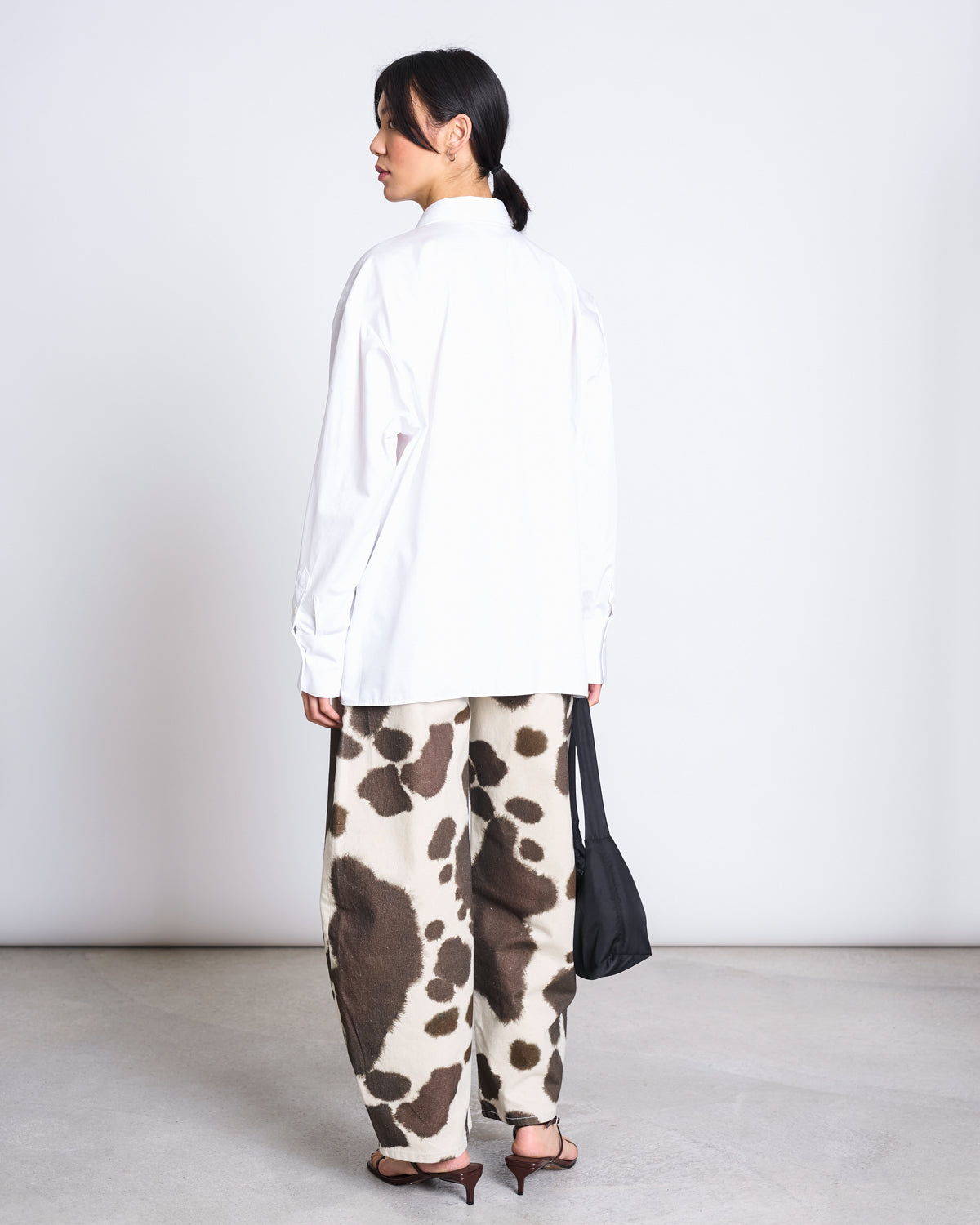GATHERED SHIRT ZIBA WHITE GOTS Blouse jan-n-june 4