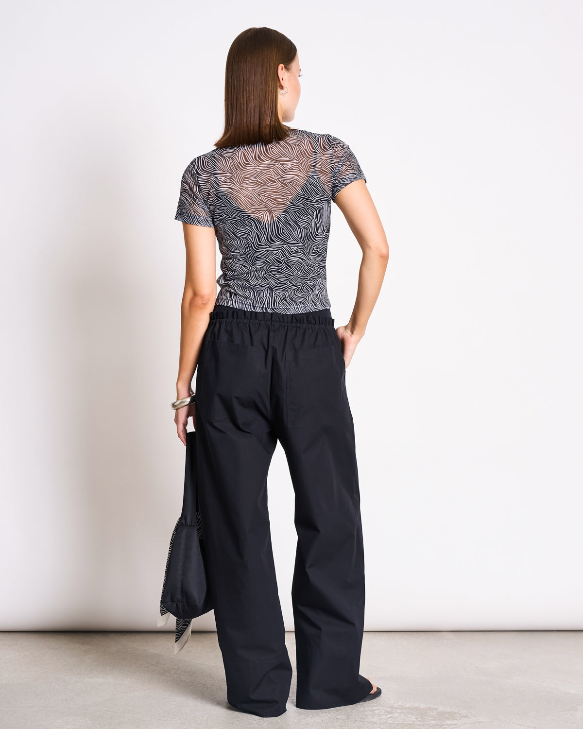 DRAWSTRING WIDE PANTS KIVA BLACK Pants jan-n-june 3