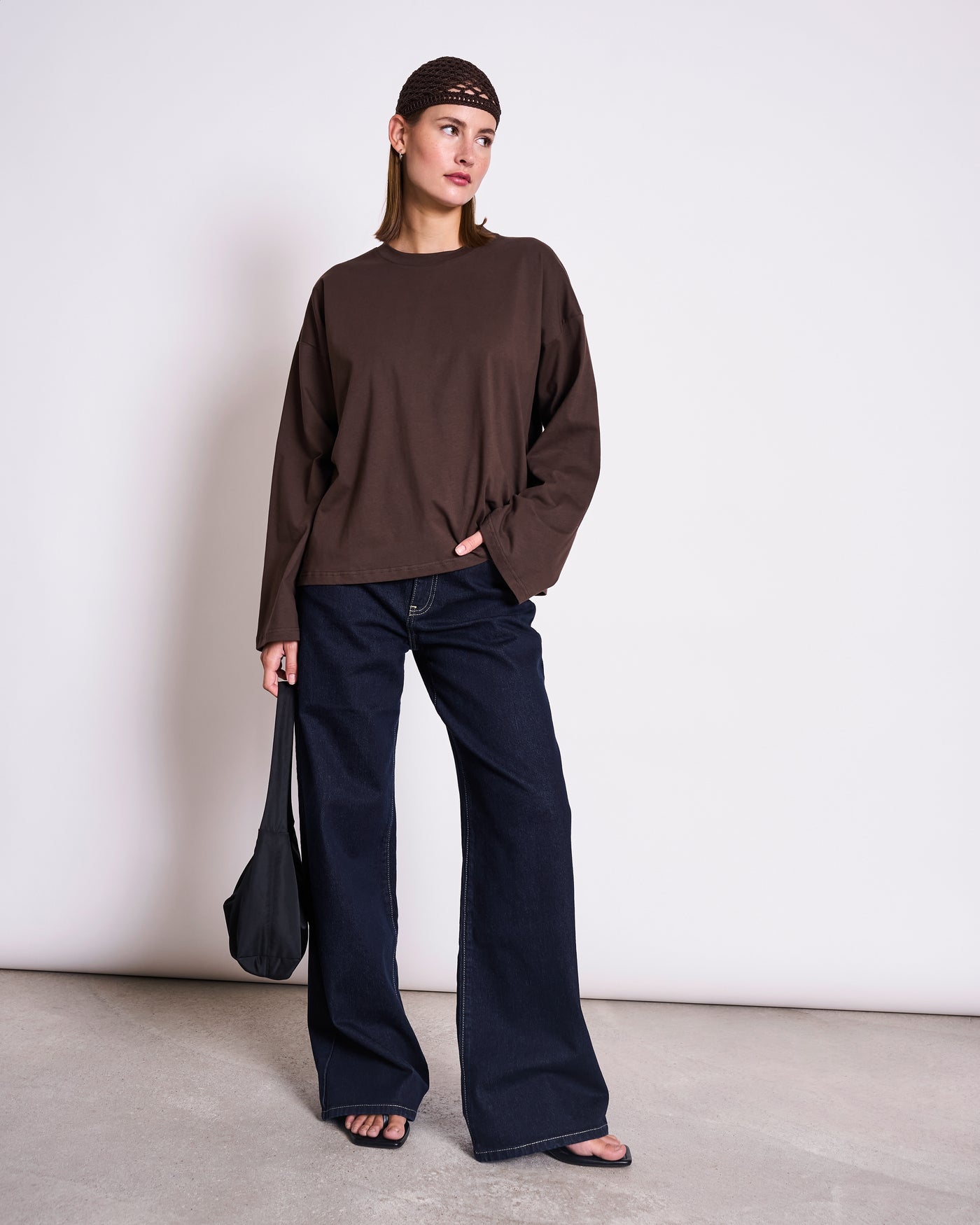 BOXY LONGSLEEVE ANKIRA MUD