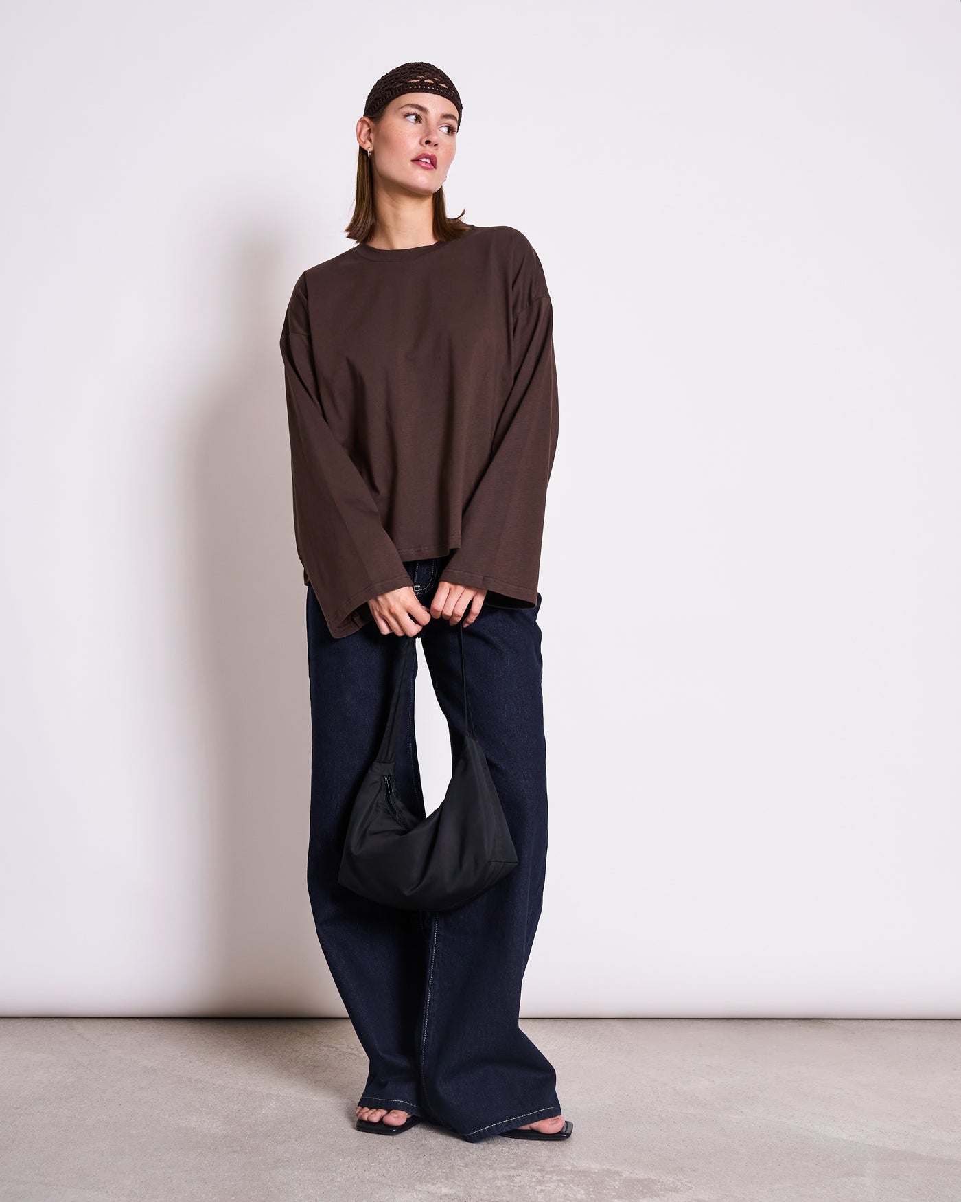 BOXY LONGSLEEVE ANKIRA MUD