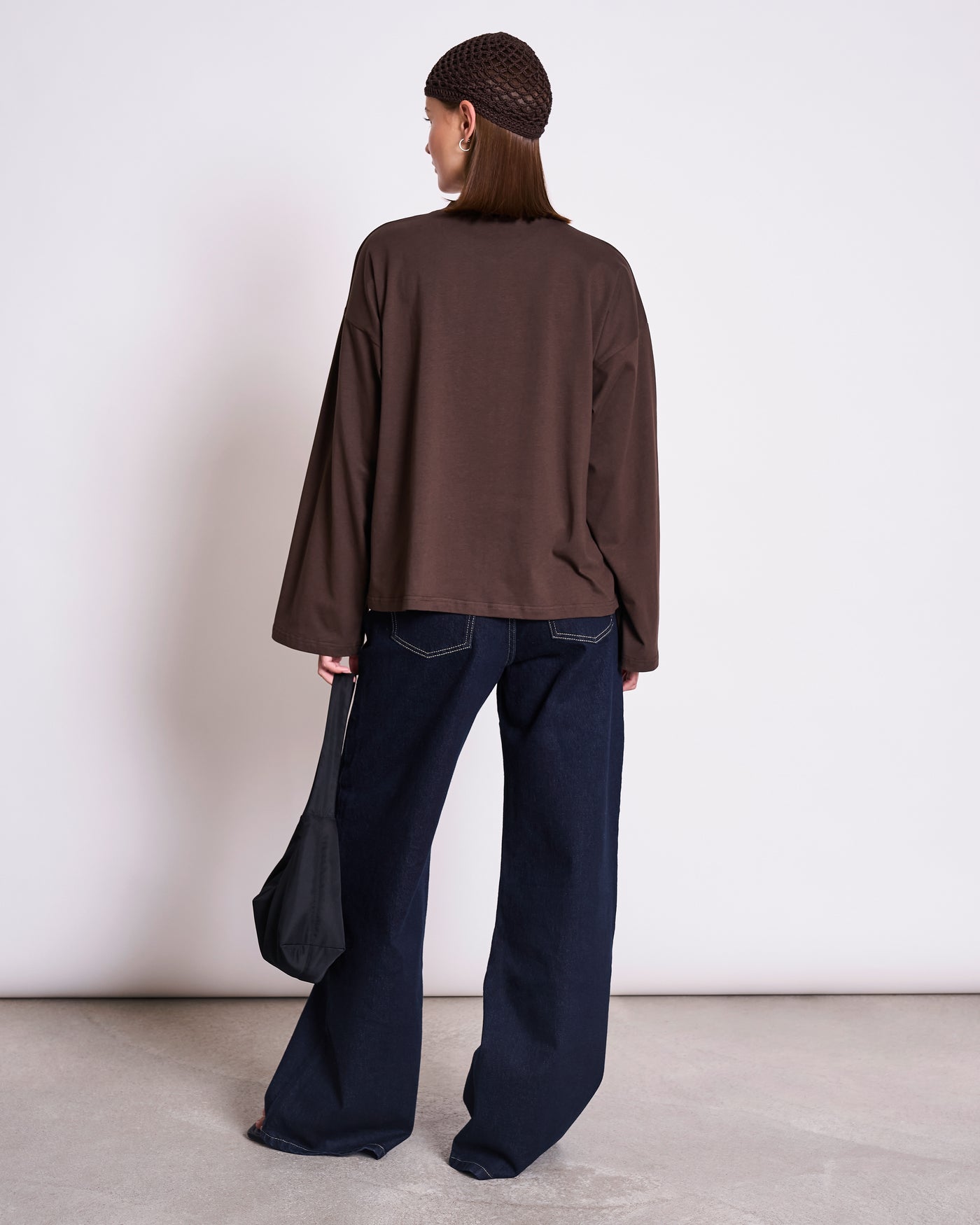 BOXY LONGSLEEVE ANKIRA MUD