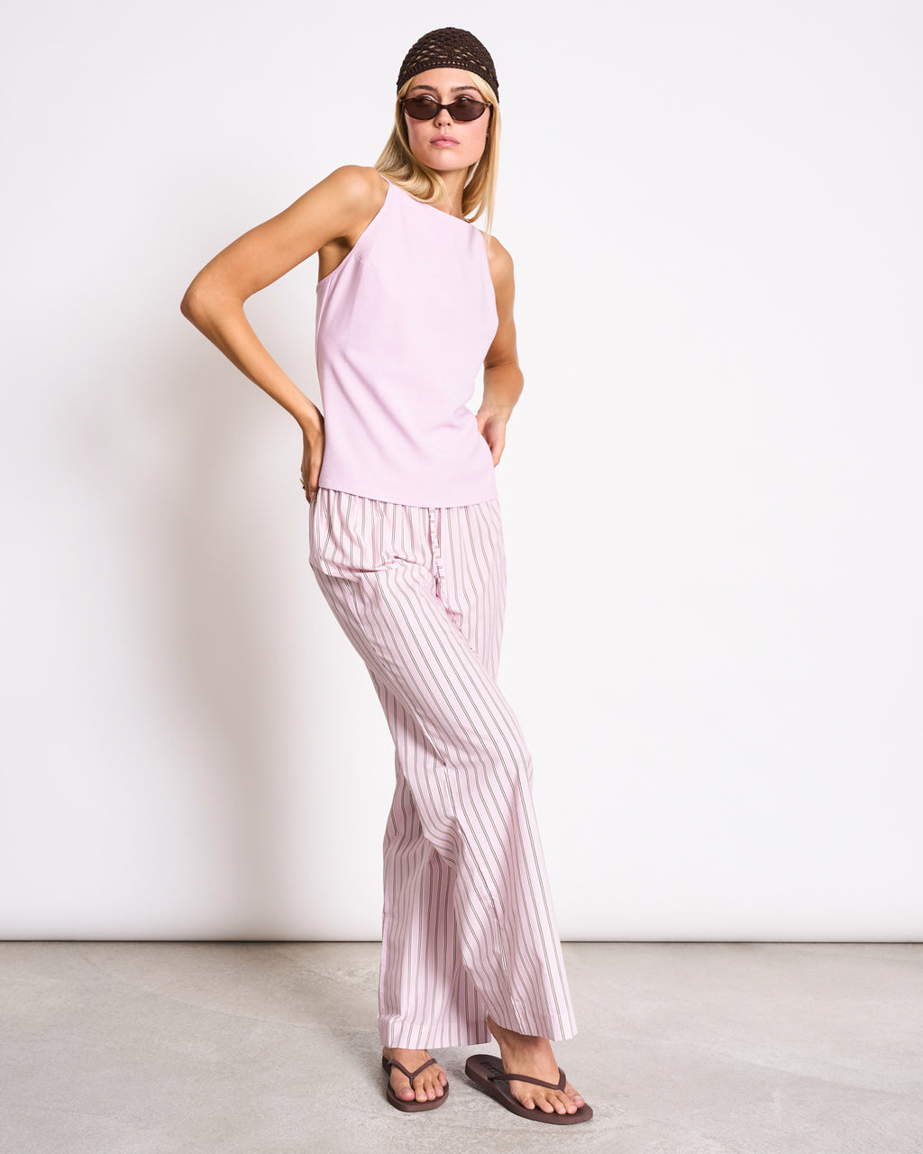 BACKLESS TOP CICONIA LIGHT ORCHID T-shirt jan-n-june 1