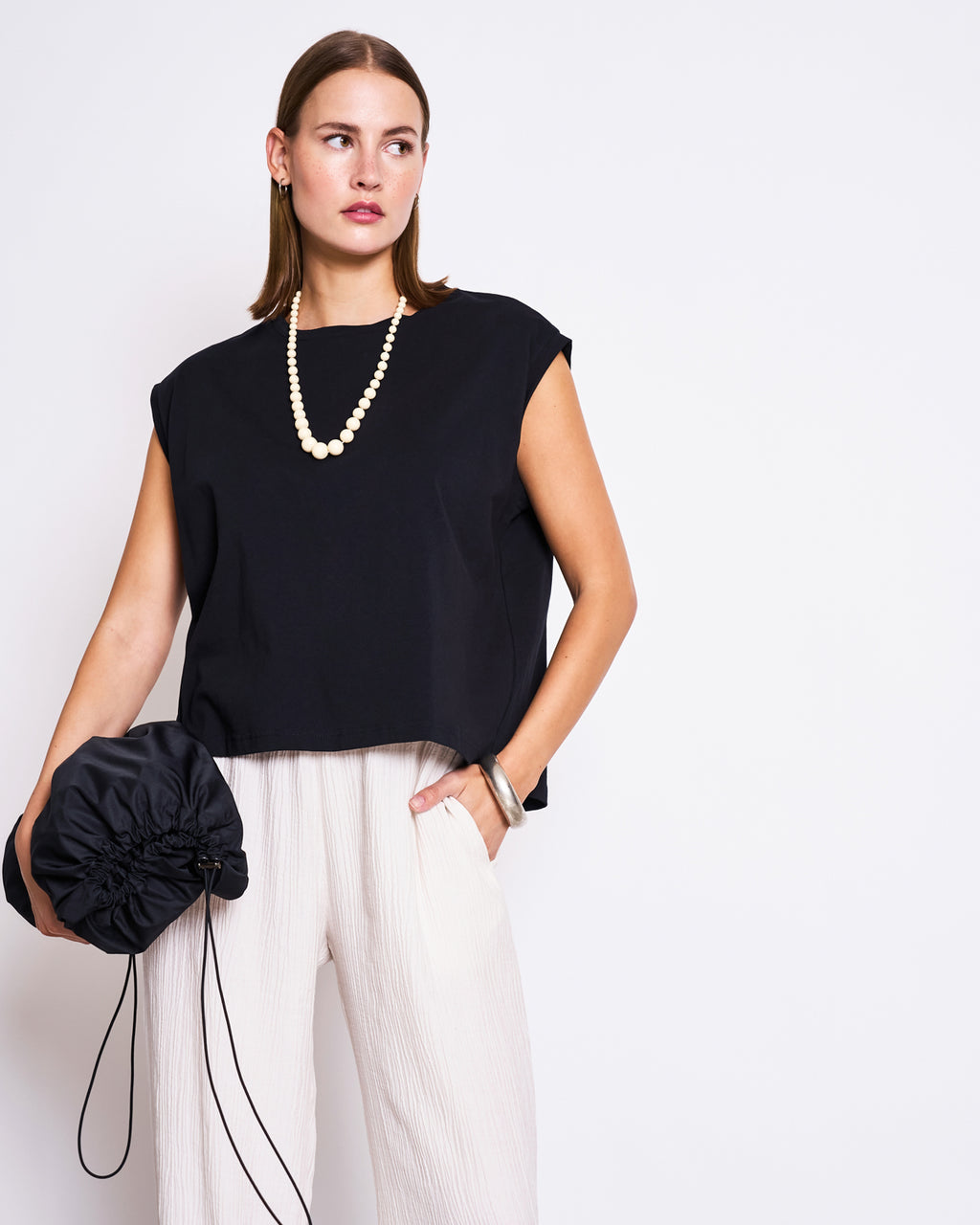 CRINKLE PANTS HAVA OFFWHITE Pants jan-n-june 3