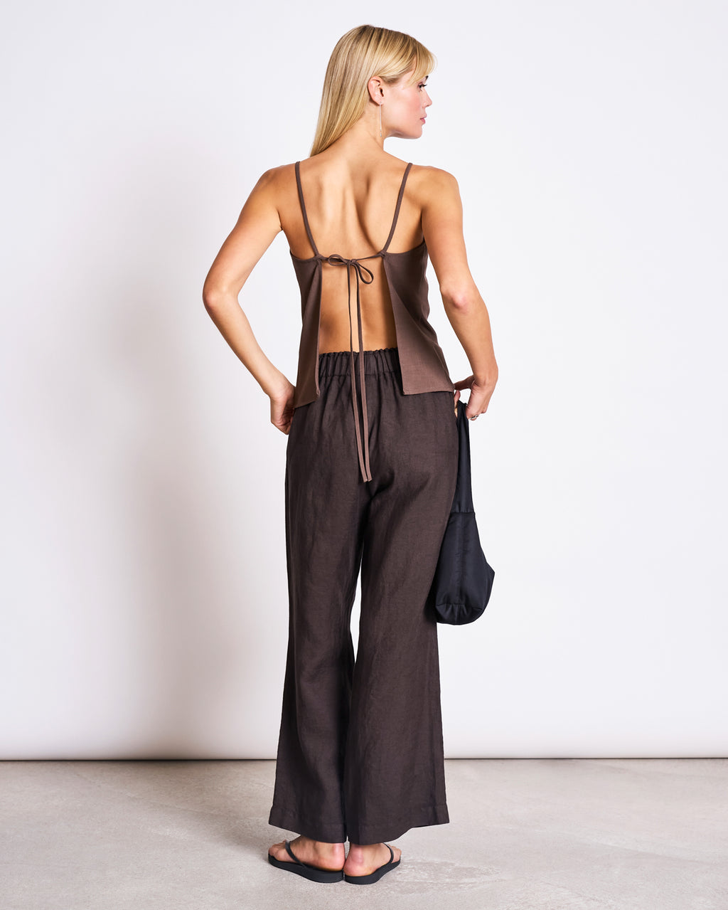 BACKLESS TOP CICONIA CLAY T-shirt jan-n-june 3