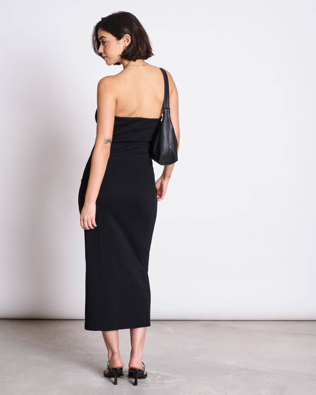 MIDI TUBE DRESS SUMU BLACK GOTS JAN 'N JUNE MIDI TUBE DRESS SUMU BLACK GOTS JAN 'N JUNE