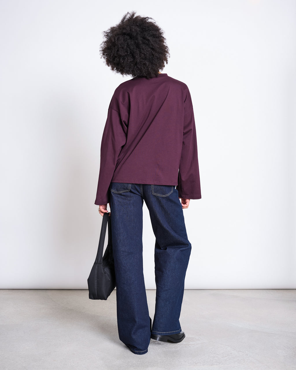 BOXY LONGSLEEVE ANKIRA CHERRY LACQUER