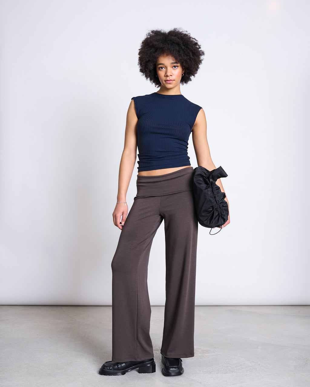 TENCEL™ LYOCELL RIB T-SHIRT APIS NIGHTFALL T-shirt jan-n-june 2