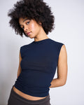 TENCEL™ LYOCELL RIB T-SHIRT APIS NIGHTFALL T-shirt jan-n-june 1