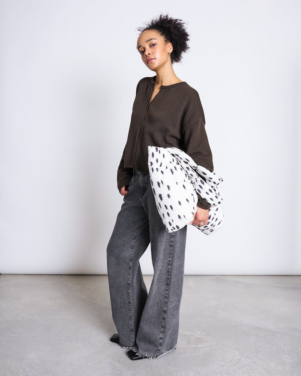 LIGHT CARDIGAN ASAS MUD GOTS