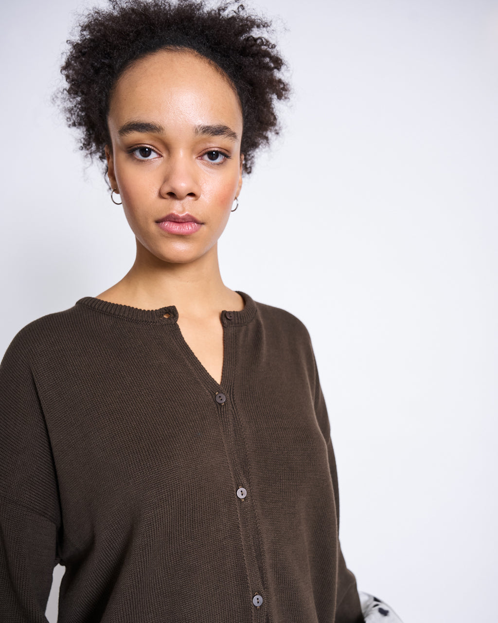 LIGHT CARDIGAN ASAS MUD GOTS