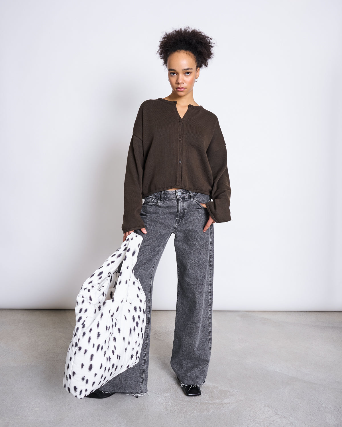 LIGHT CARDIGAN ASAS MUD GOTS