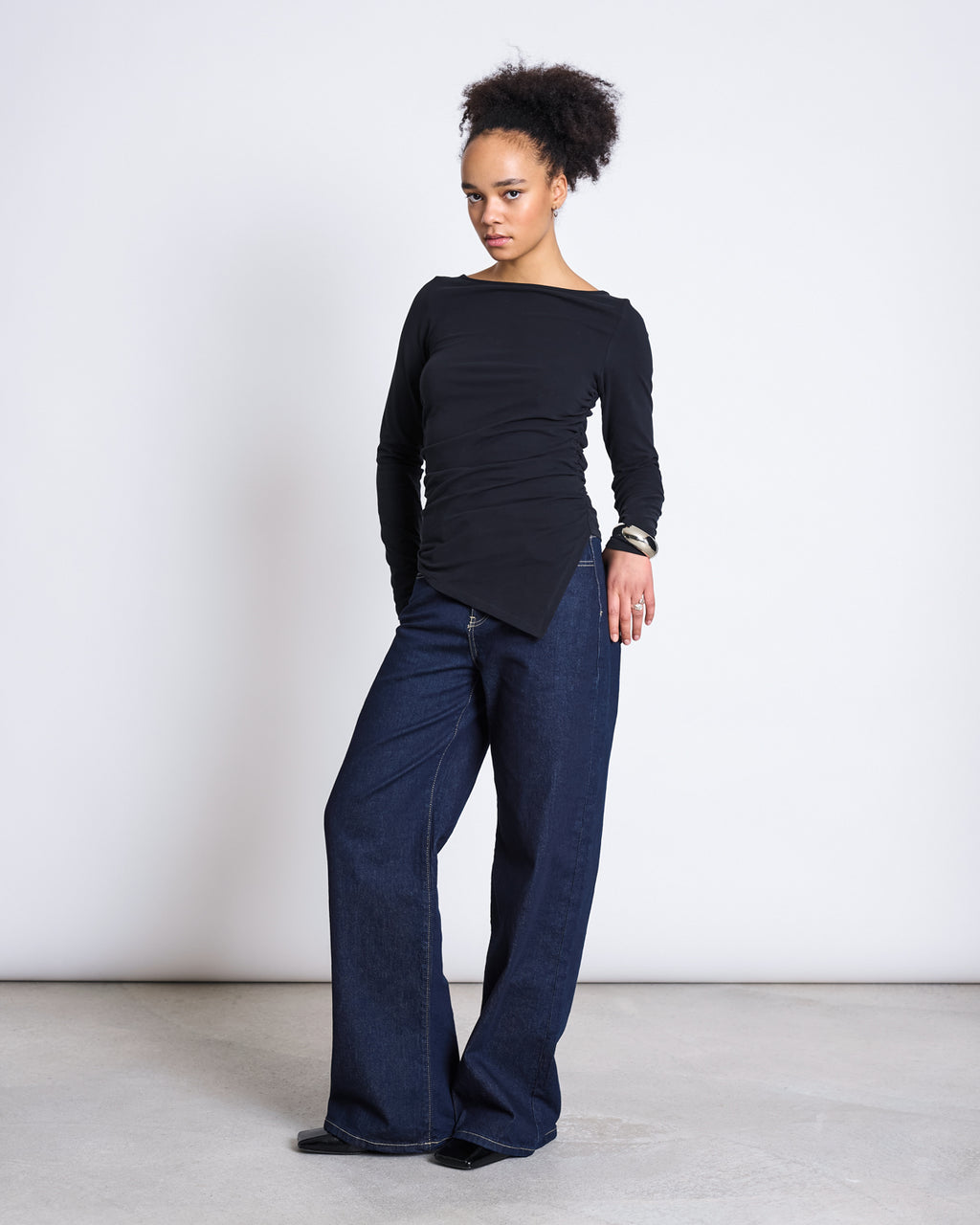 BOAT NECK LONGSLEEVE NOLY BLACK GOTS Longsleeves jan-n-june 4