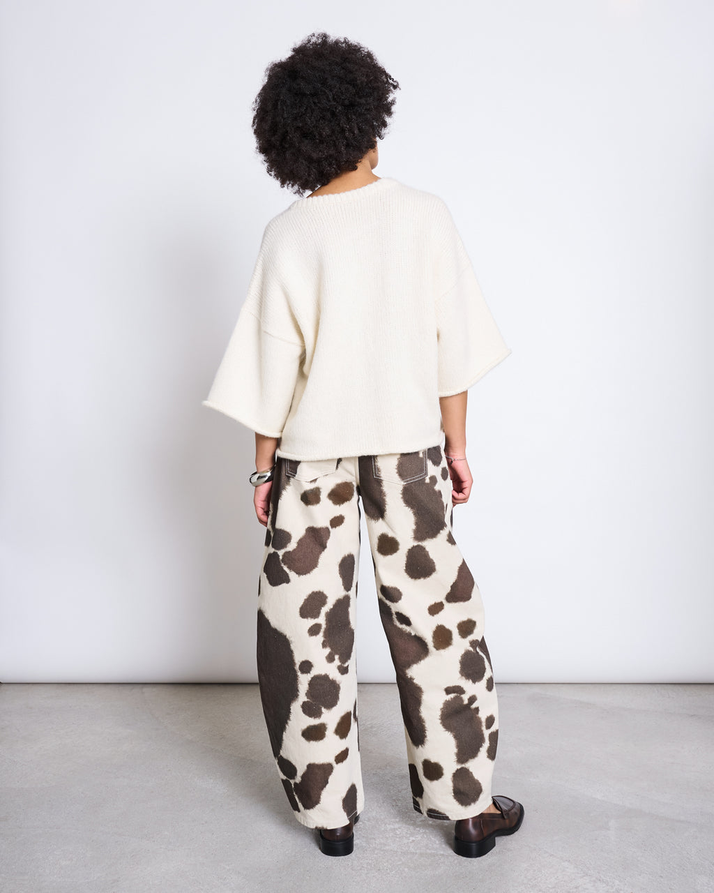 ALPACA KNIT SHIRT VAIL OFFWHITE Sweater jan-n-june 10