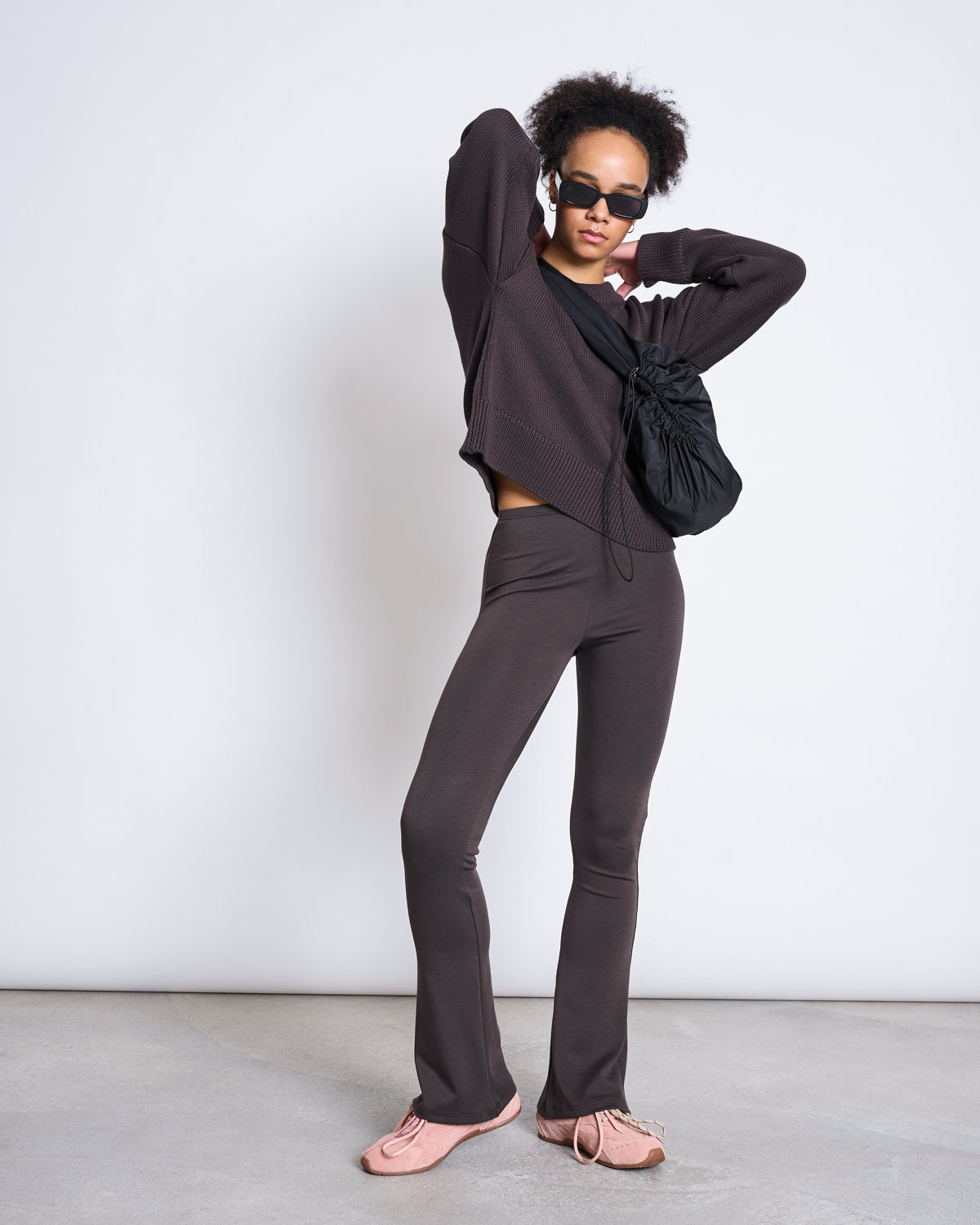 FLARED LEGGINGS MUD Pants jan-n-june 1