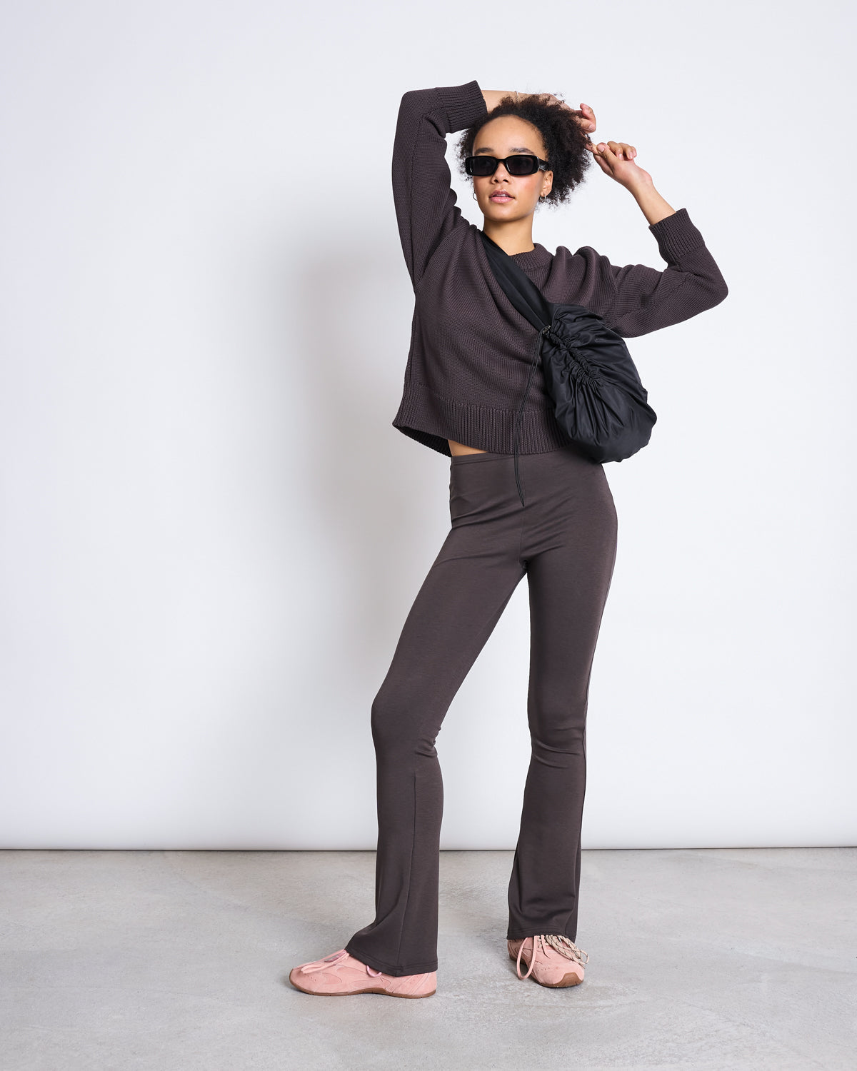 FLARED LEGGINGS MUD Pants jan-n-june 2