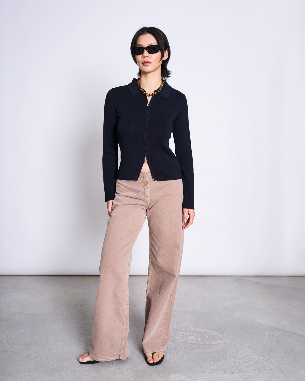 ZIP CARDIGAN TYRIE NIGHTFALL GOTS cardigan jan-n-june 2