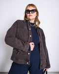 RELAXED DENIM JACKET FINA MUD GOTS Jacket jan-n-june 1