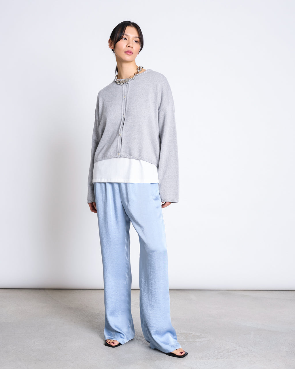 FLOWY WIDE PANTS NALI MID BLUE Pants jan-n-june 6