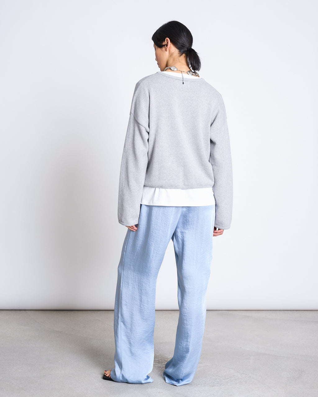 LIGHT CARDIGAN ASAS LIGHT GREY GOTS Cardigan jan-n-june 4