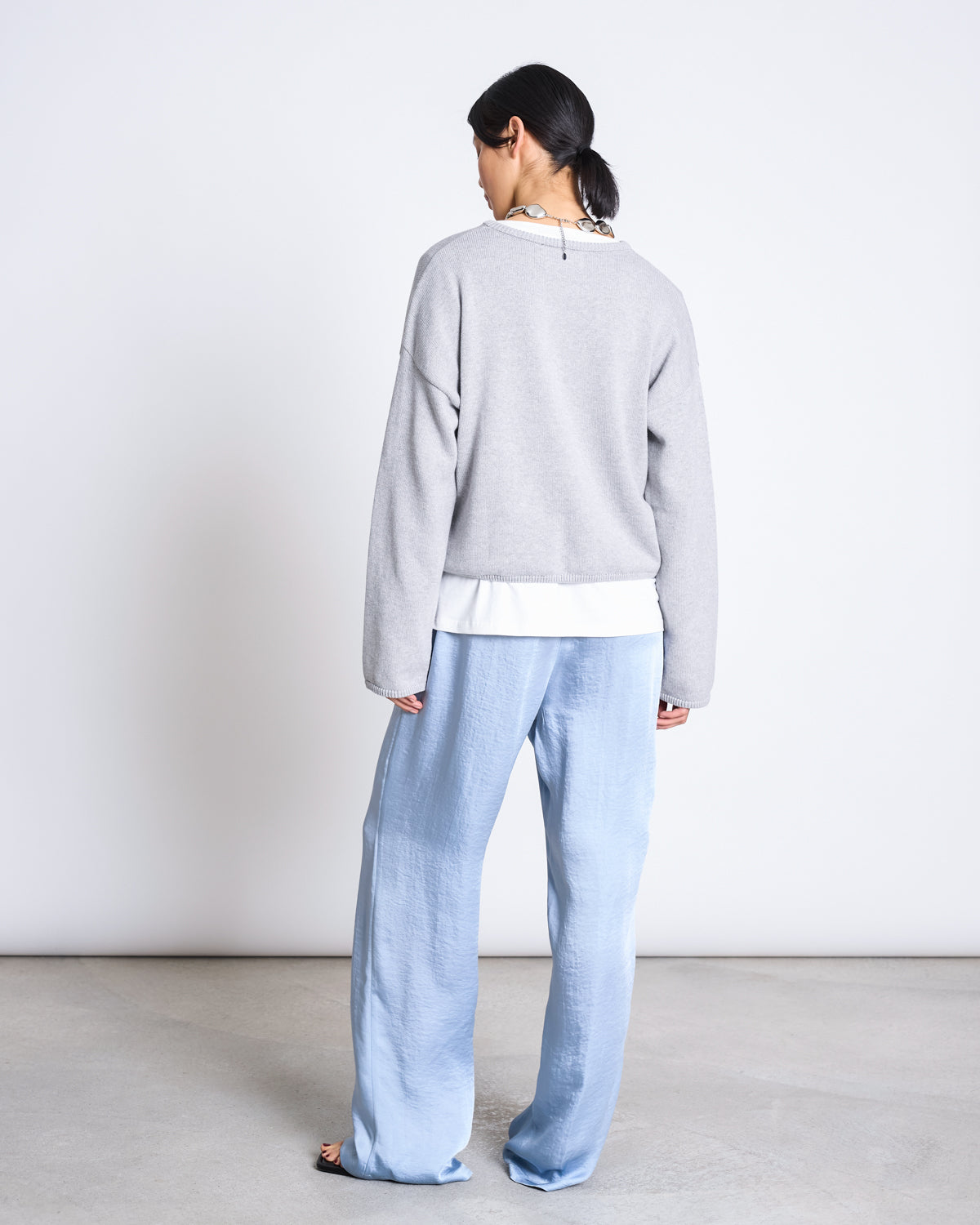 LIGHT CARDIGAN ASAS LIGHT GREY GOTS Cardigan jan-n-june 4