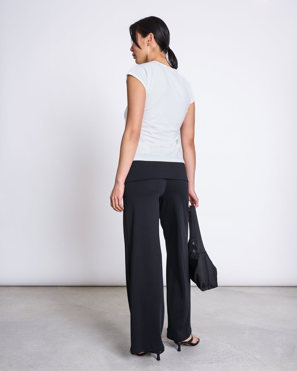 FOLDOVER LEGGINGS NARO BLACK Pants jan-n-june 3