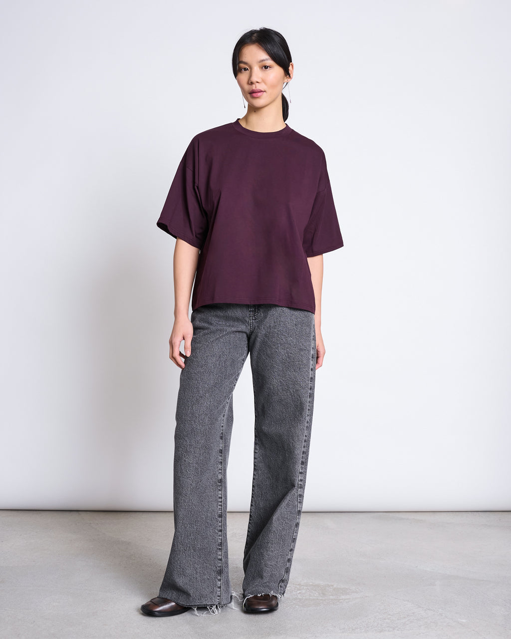 BOXY T-SHIRT TEMEL CHERRY LACQUER T-shirt jan-n-june 2