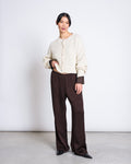 ALPACA CREWNECK CARDIGAN BENI OFFWHITE Cardigan jan-n-june 1