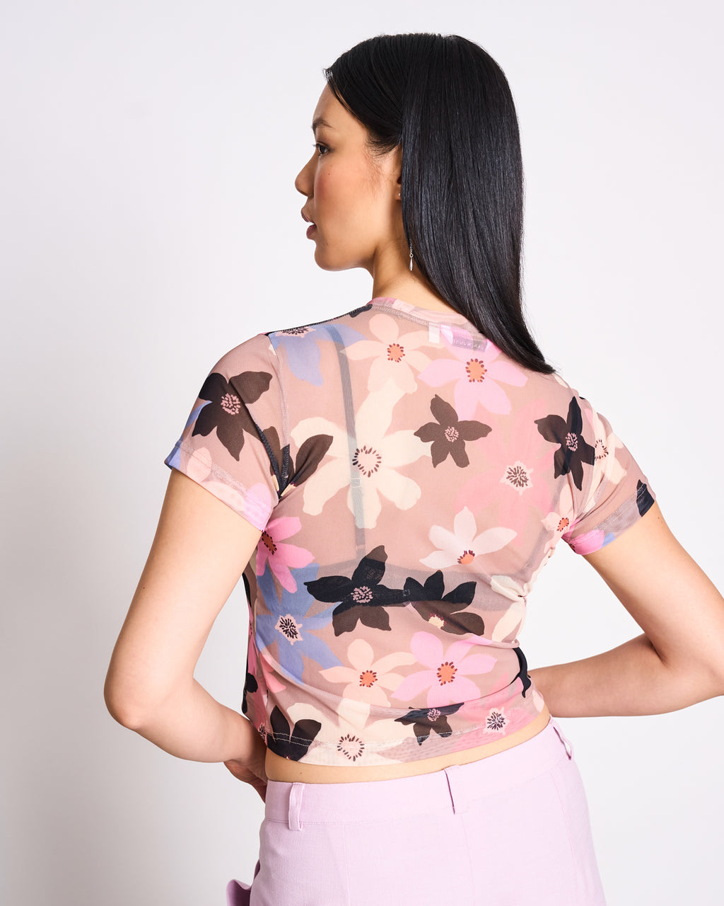 MESH T-SHIRT EVIE WILD BLOOM T-shirt jan-n-june 3