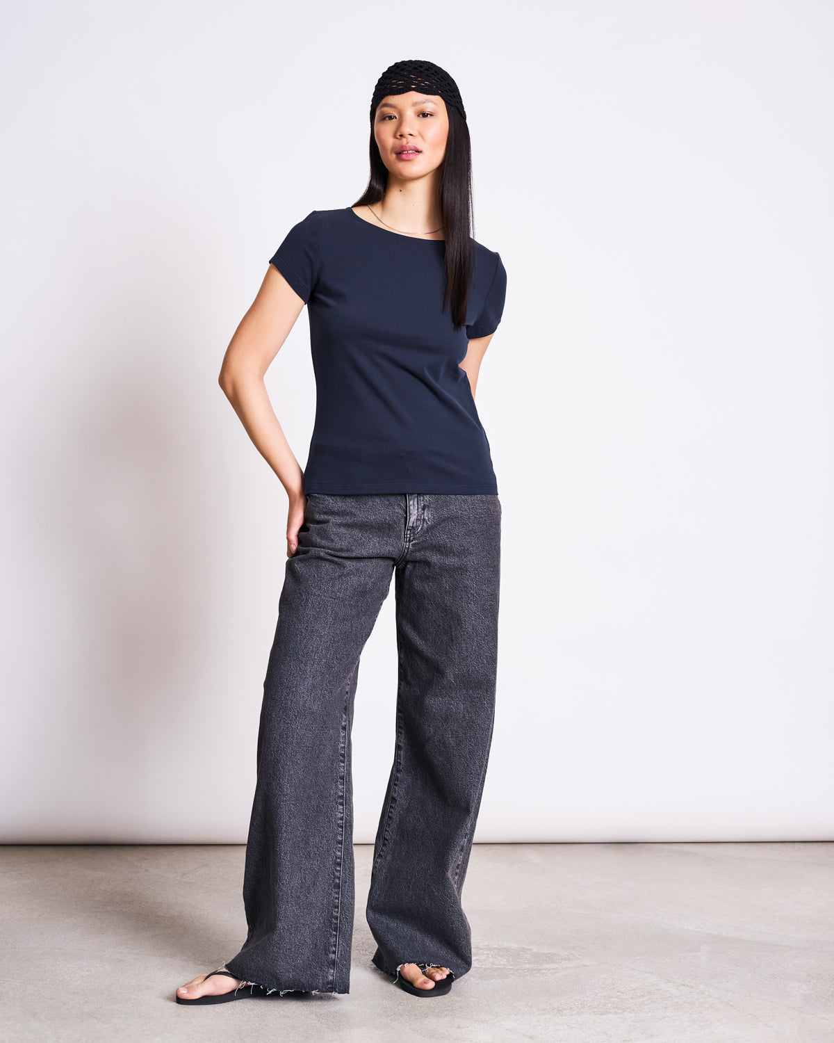 BRUSHED T-SHIRT OTTO NIGHTFALL GOTS Tops jan-n-june 2