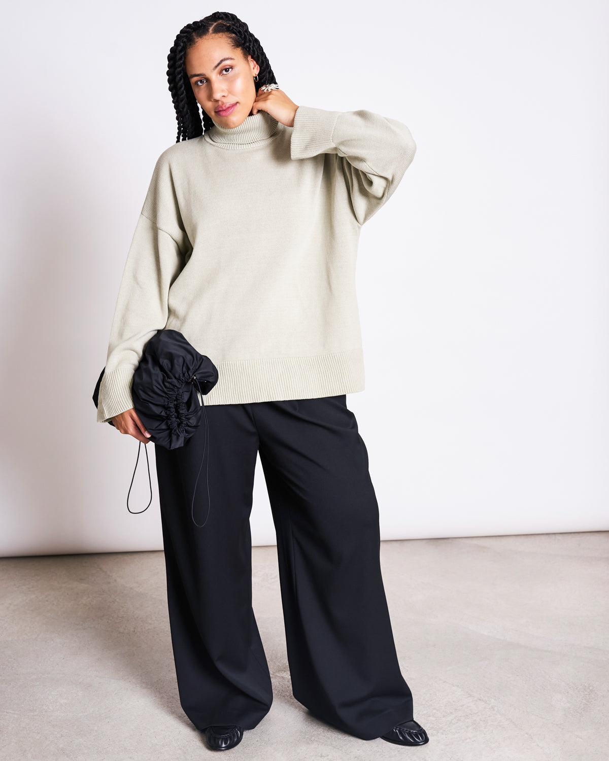 TURTLENECK MUA VINTAGE LACE GOTS