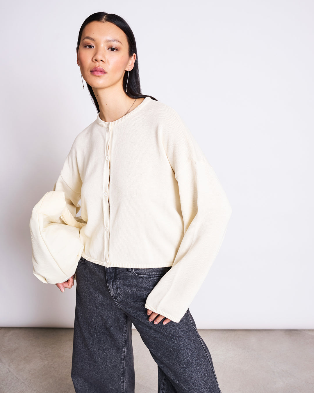 LIGHT CARDIGAN ASAS OFFWHITE GOTS – JAN 'N JUNE