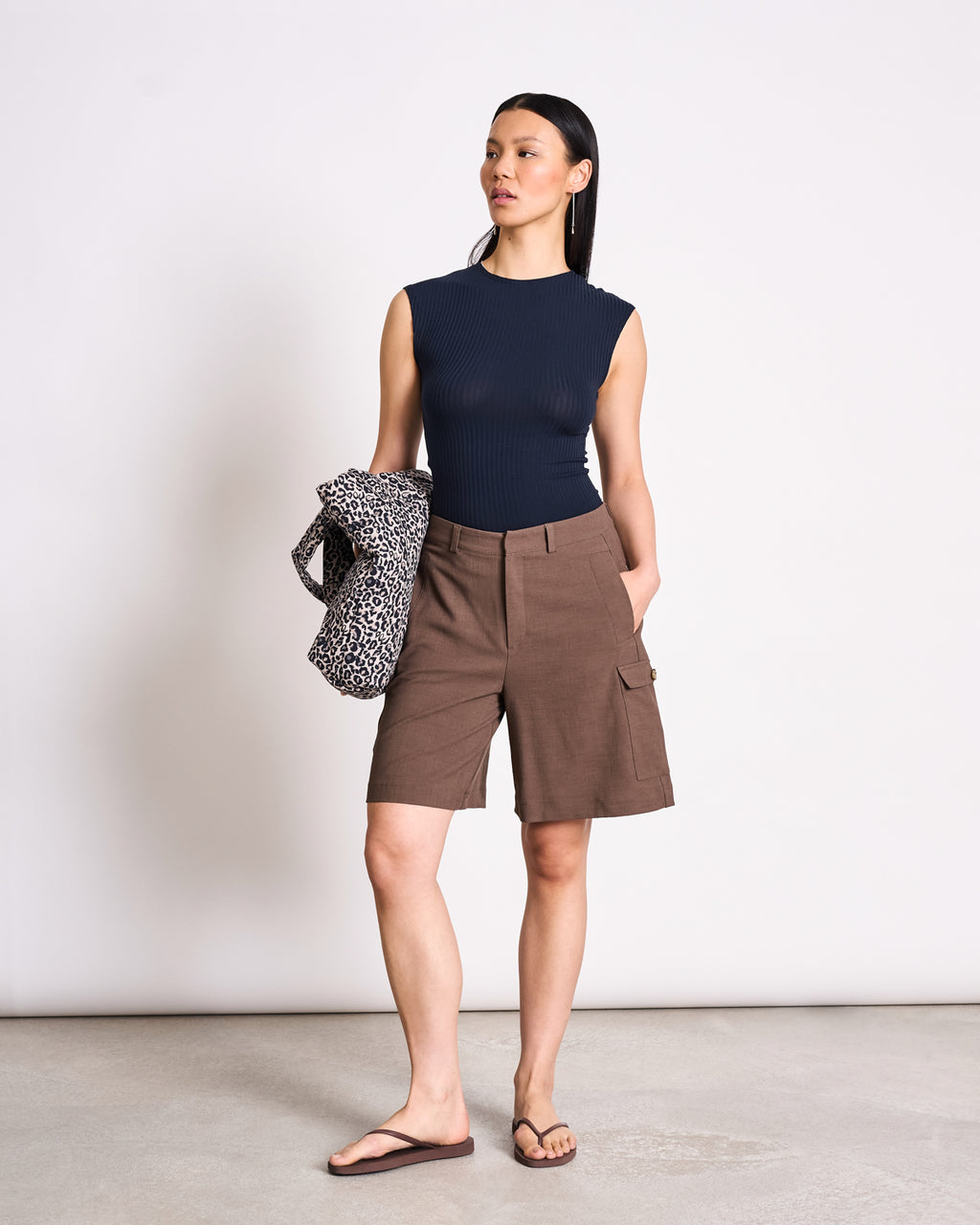 TENCEL™ LYOCELL RIB T-SHIRT APIS NIGHTFALL T-shirt jan-n-june 2