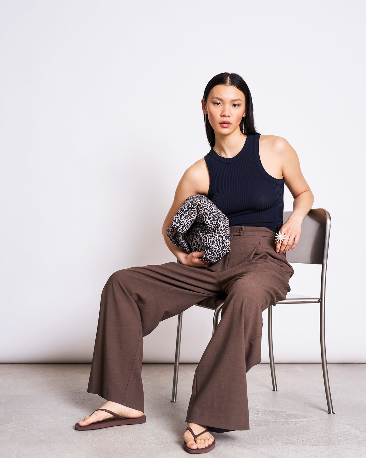 TENCEL™ LYOCELL RIB TANK TOP PORTO NIGHTFALL T-shirt jan-n-june 8