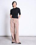 TENCEL™ LYOCELL RIB T-SHIRT NINA BLACK t-shirt jan-n-june 1