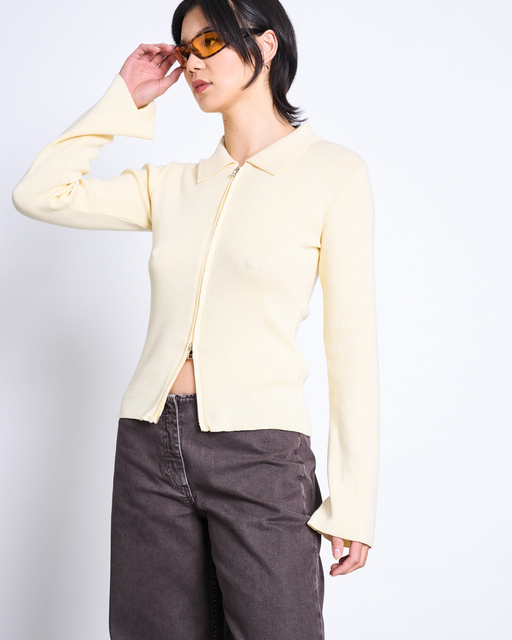 ZIP CARDIGAN TYRIE BUTTERMILK GOTS cardigan jan-n-june 3