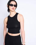 TENCEL™ LYOCELL RIB TANK TOP PORTO BLACK jan-n-june 1
